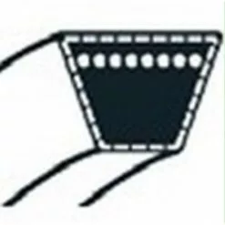 Vente flash 😀 MCCULLOCH 584454401 - Courroie De Coupe Pour Tondeuse Autoportée MAC CULLOCH Coupe 97cm ✔️