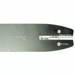 Sortie 👍 MCCULLOCH Guide Chaine Tronçonneuse Mc Culloch 40cm 3/8LP 050 55 Dents 🤩 -Mcculloch Magasin de vente 11011065 3