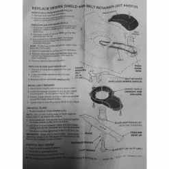 Nouveau ❤️ MCCULLOCH Support De Lame Tondeuse Mc Culloch ✨ -Mcculloch Magasin de vente 11012728 3