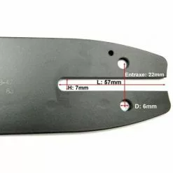 Meilleure affaire 😀 MCCULLOCH Guide Chaine Tronconneuse Mc Culloch 45cm 3/8LP 050 60 Dents 😍 -Mcculloch Magasin de vente 11014551 3