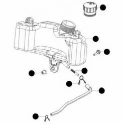 Meilleur prix 🥰 MCCULLOCH Réservoir Essence Tondeuse Mc Culloch RV150 🧨