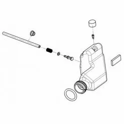 Remise ✔️ MCCULLOCH Réservoir D'huile Tronçonneuse Mc Culloch 🎉